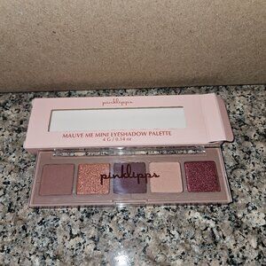 🤩3/$15 NIB Pinklipps Mauve Me Mini Eyeshadow Palette (5 pans)